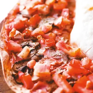 Calzone Pizza Jamon, Hongo Y Tomate Natural