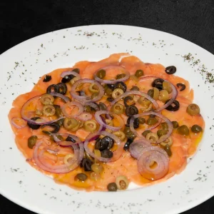 Carpaccio De Salmon Fresco