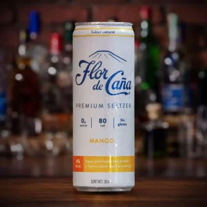 Premium Seltzer Flor De Caña Mango