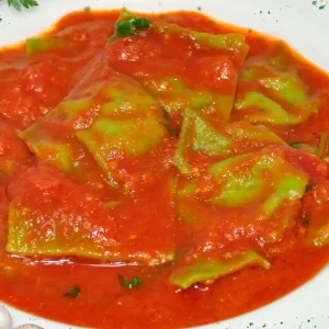 Ravioli De Ricotta Y Espinacas