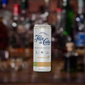 Premium Seltzer Flor De Caña Maracuya