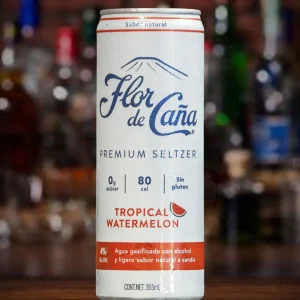 Premium Seltzer Flor De Caña Watermelon